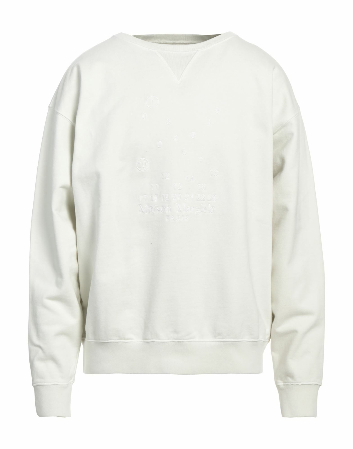 Maison Margiela Mens Sweatshirt in White