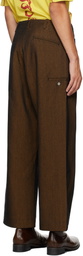 Omar Afridi Yellow Trotti Baggy Trousers
