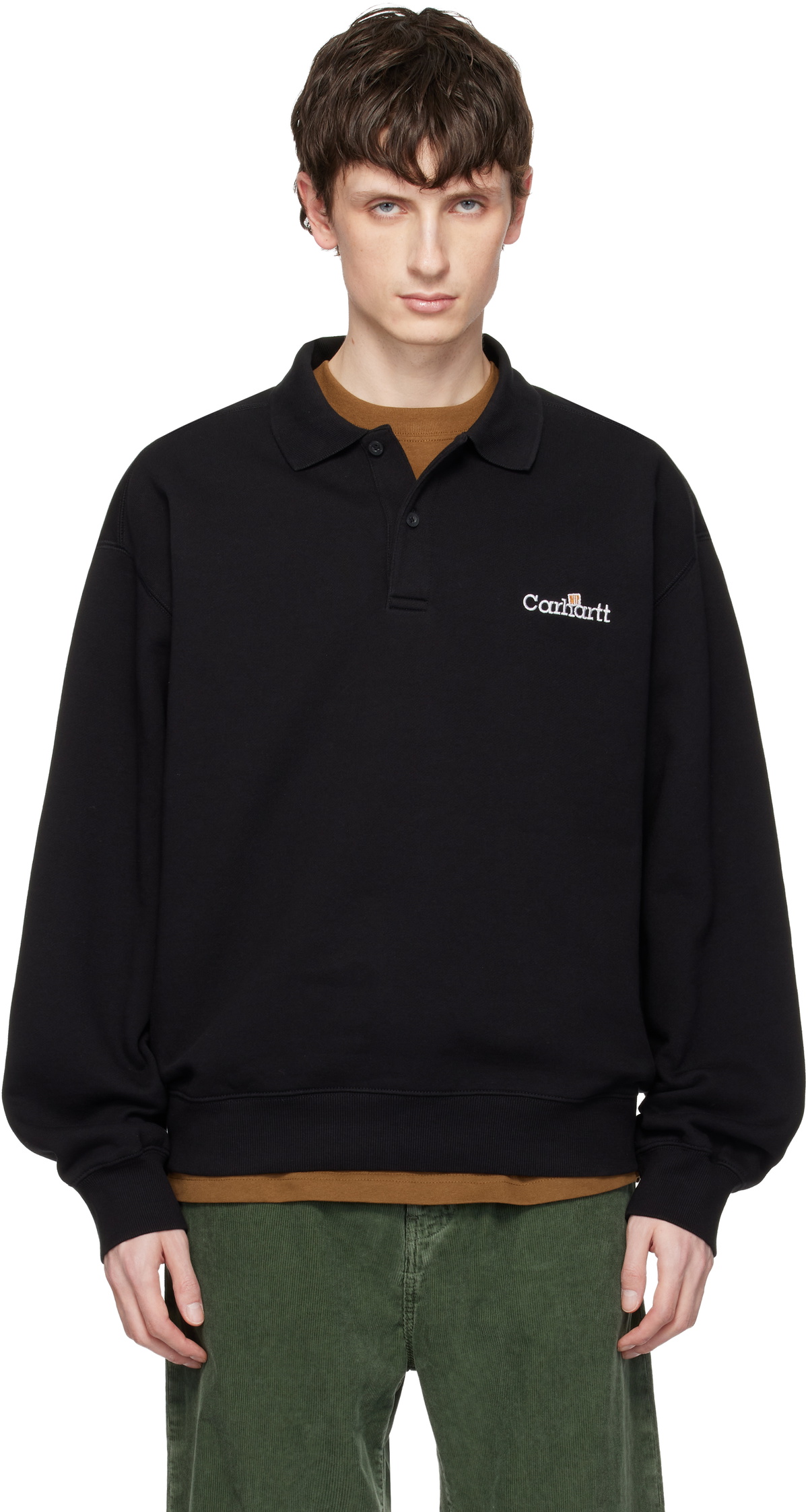 トップス Carhartt WIP L/S KENDRICK POLO black M トップス Carhartt WIP L/S KENDRICK POLO black M Carhartt WIP