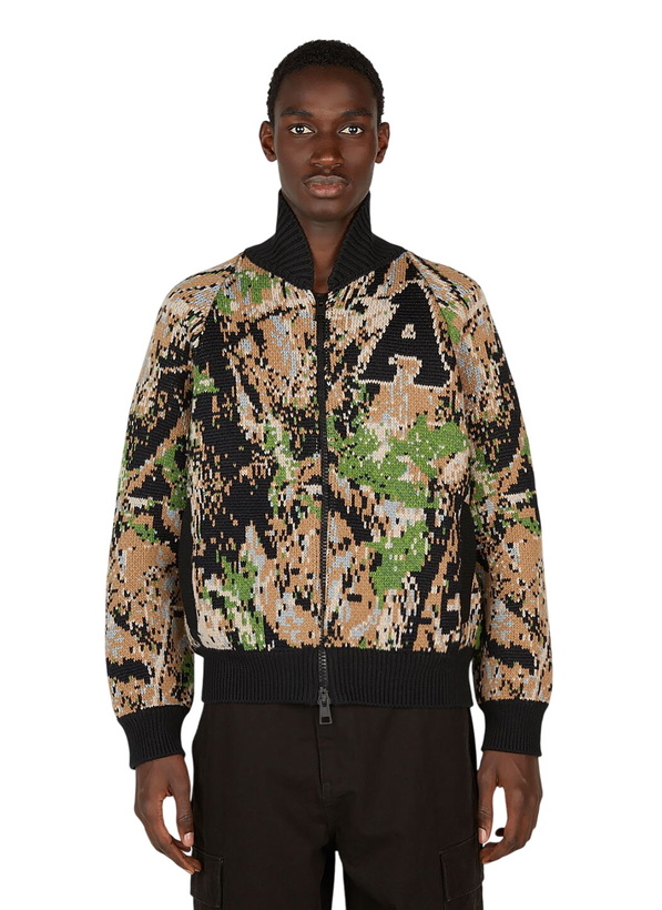 Photo: Aries Camouflage Varsity Cardigan