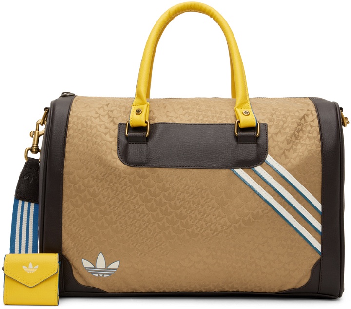 Photo: adidas Originals Brown Adicolor 70s Duffle Bag