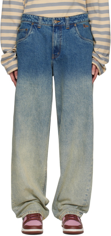 Photo: Dime Blue Classic Baggy Jeans