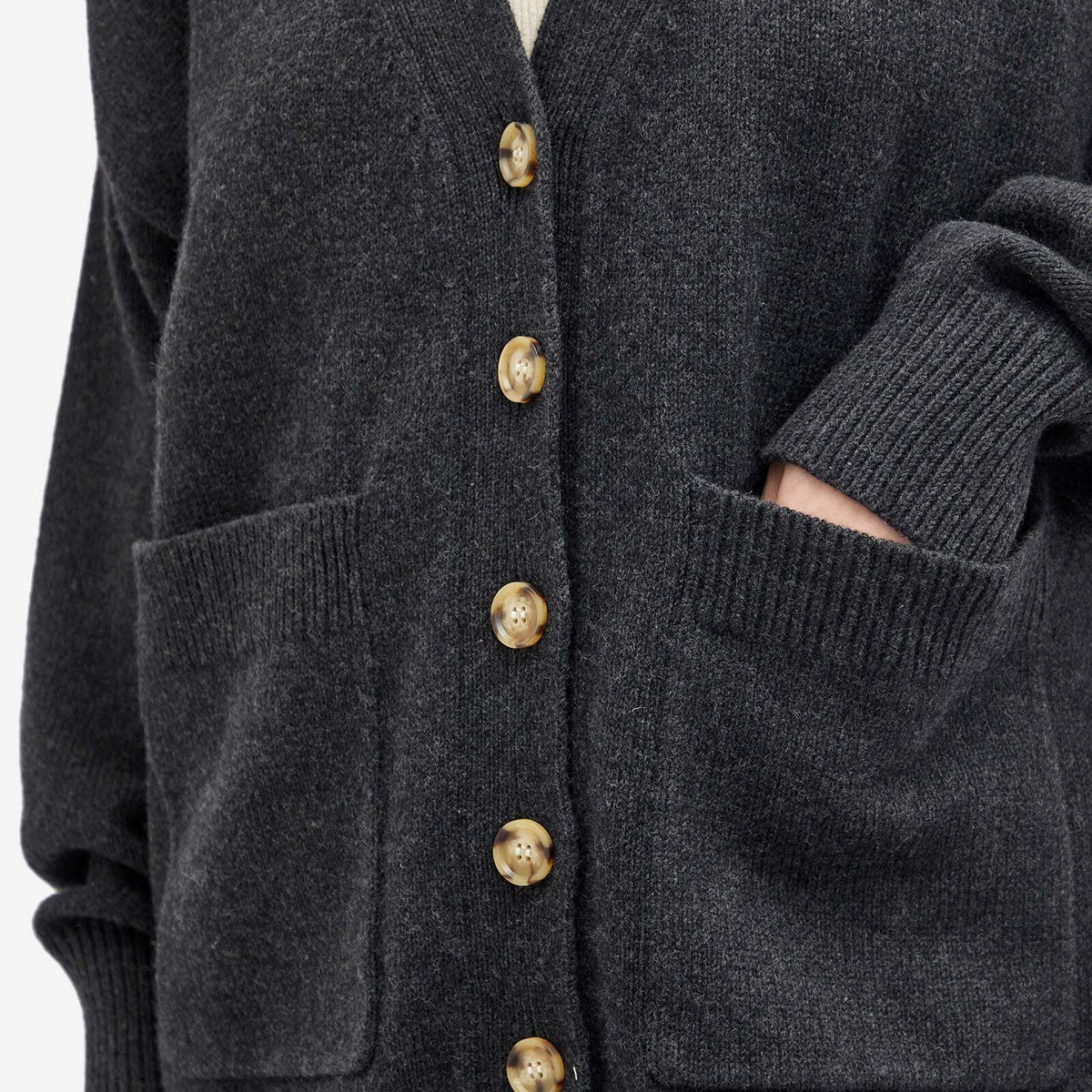 L.F. Markey Women's Bramley Cardigan in Ash