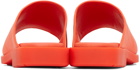 At.Kollektive Red Bianca Saunders Edition Morant Sandals