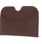 ACNE STUDIOS - Logo-Print Leather Cardholder - Brown
