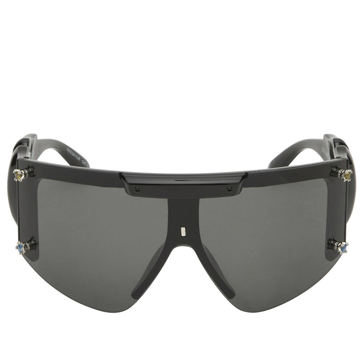 Ottolinger Women's Gem-Stud Knotted Sunglasses in Black 