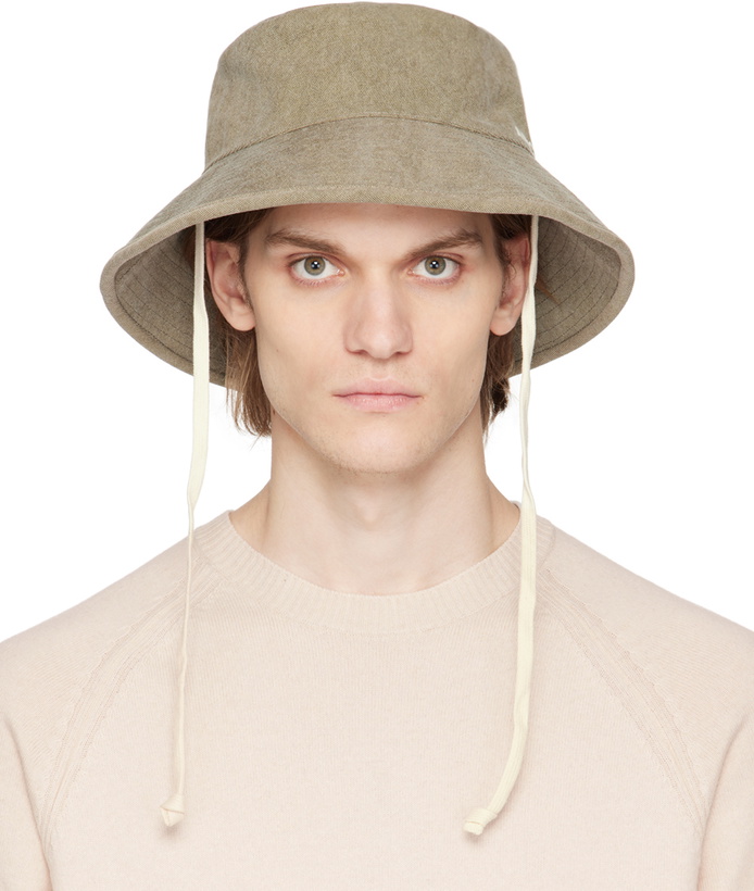 Photo: A.P.C. Khaki Rachel Bucket Hat