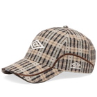 Umbro Men's Checked Cap in Beige Check 