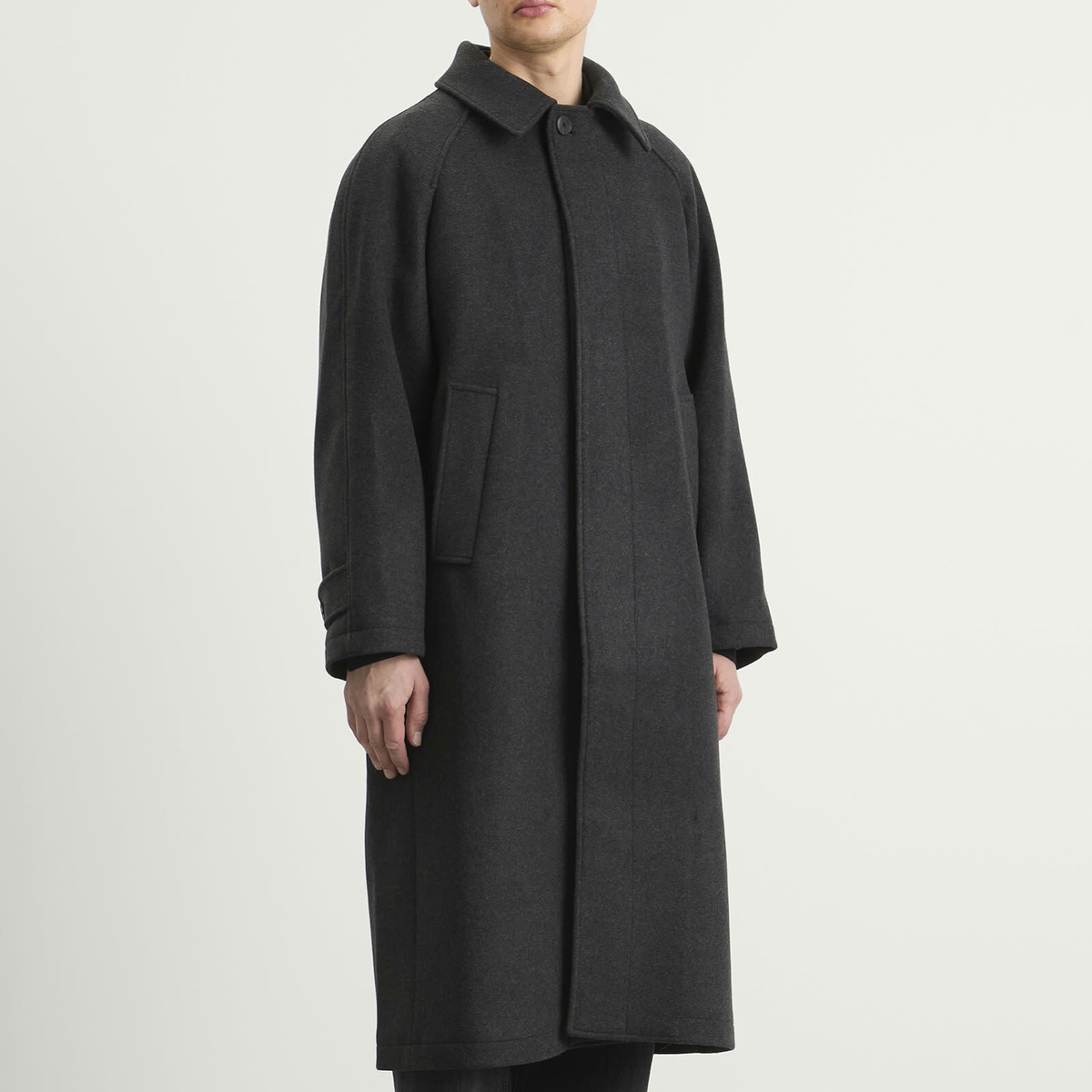 mfpen INSTALLATION COAT Mサイズ mfpen Men's Installation Coat in Recycled Black mfpen