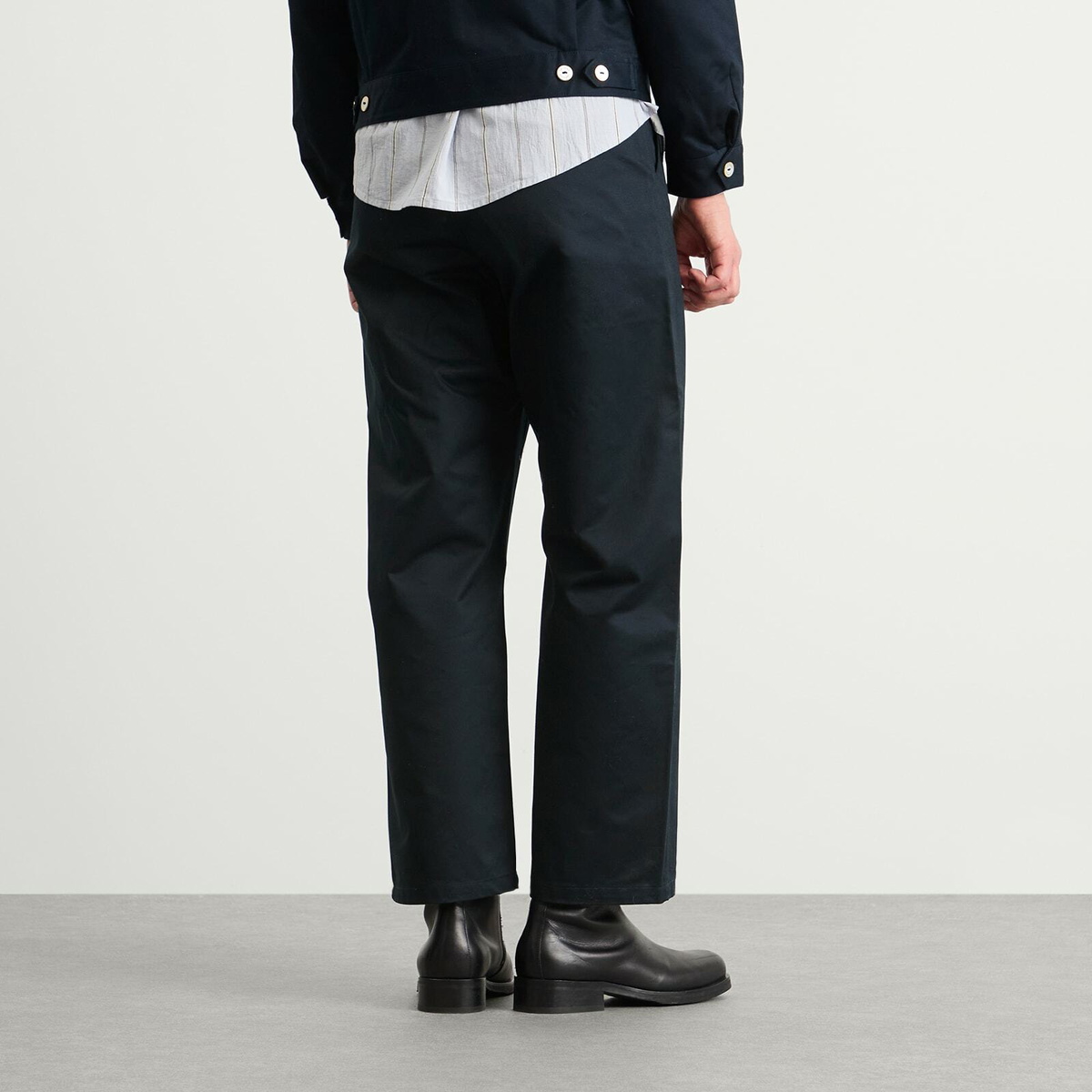 Late Checkout Men's Work Trousers in Navy