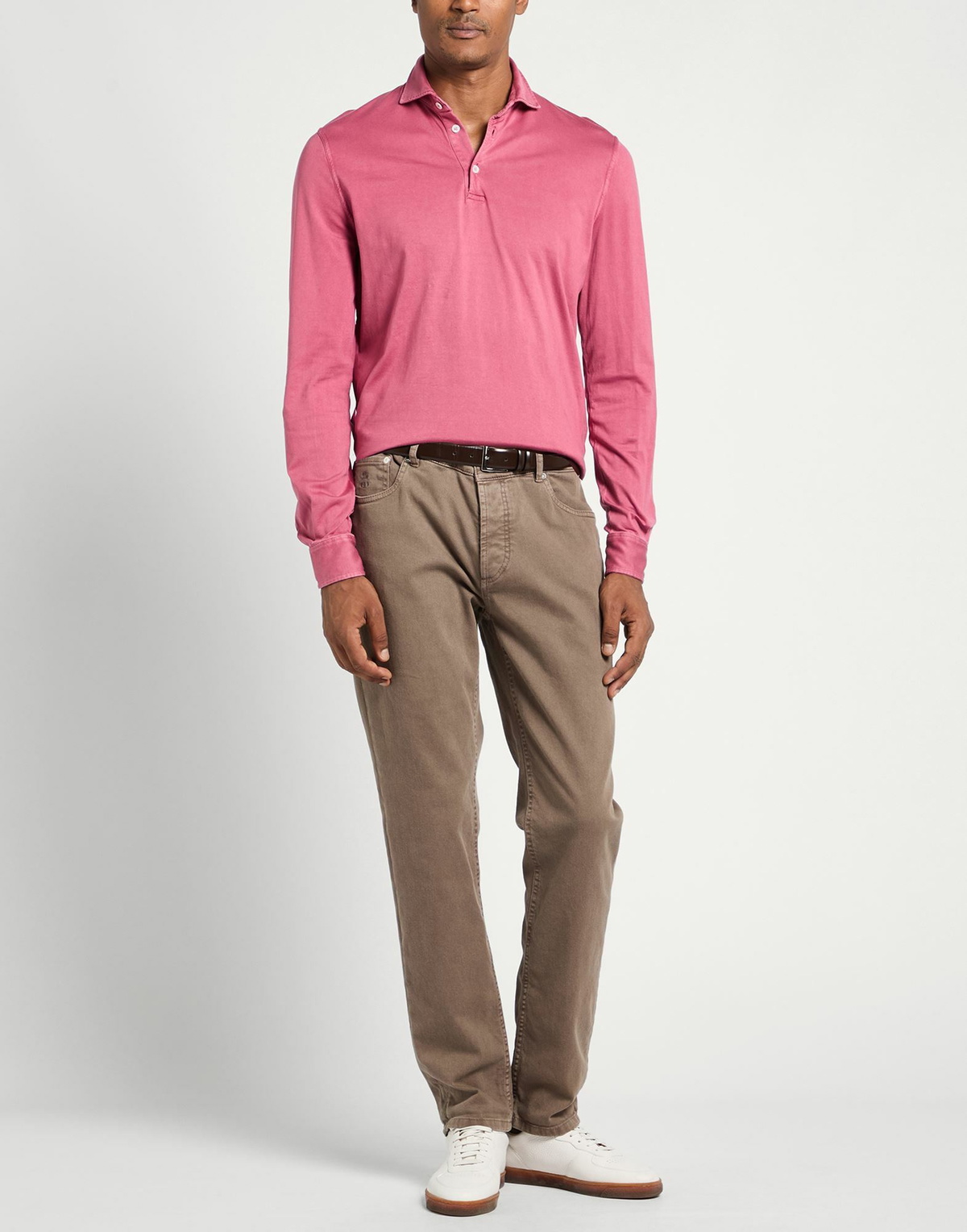 Fedeli Mens Polo shirt Garnet