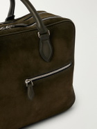 Berluti - F088 Leather-Trimmed Suede Briefcase