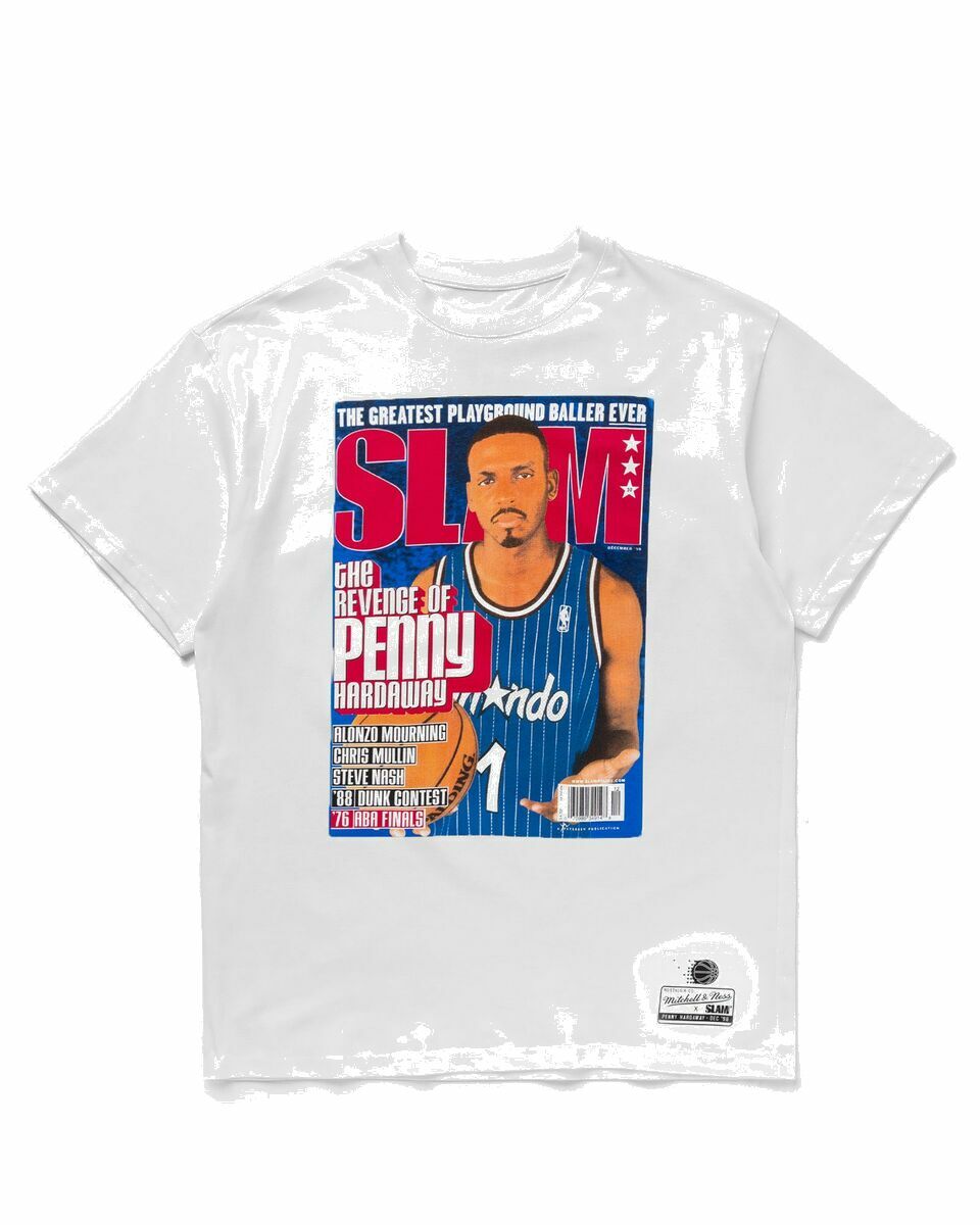 Photo: Mitchell & Ness Nba Slam Cover Tee Hardaway Magics White - Mens - Shortsleeves