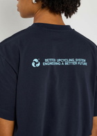 Bettter Bettter Logo-print Cotton T-shirt Navy