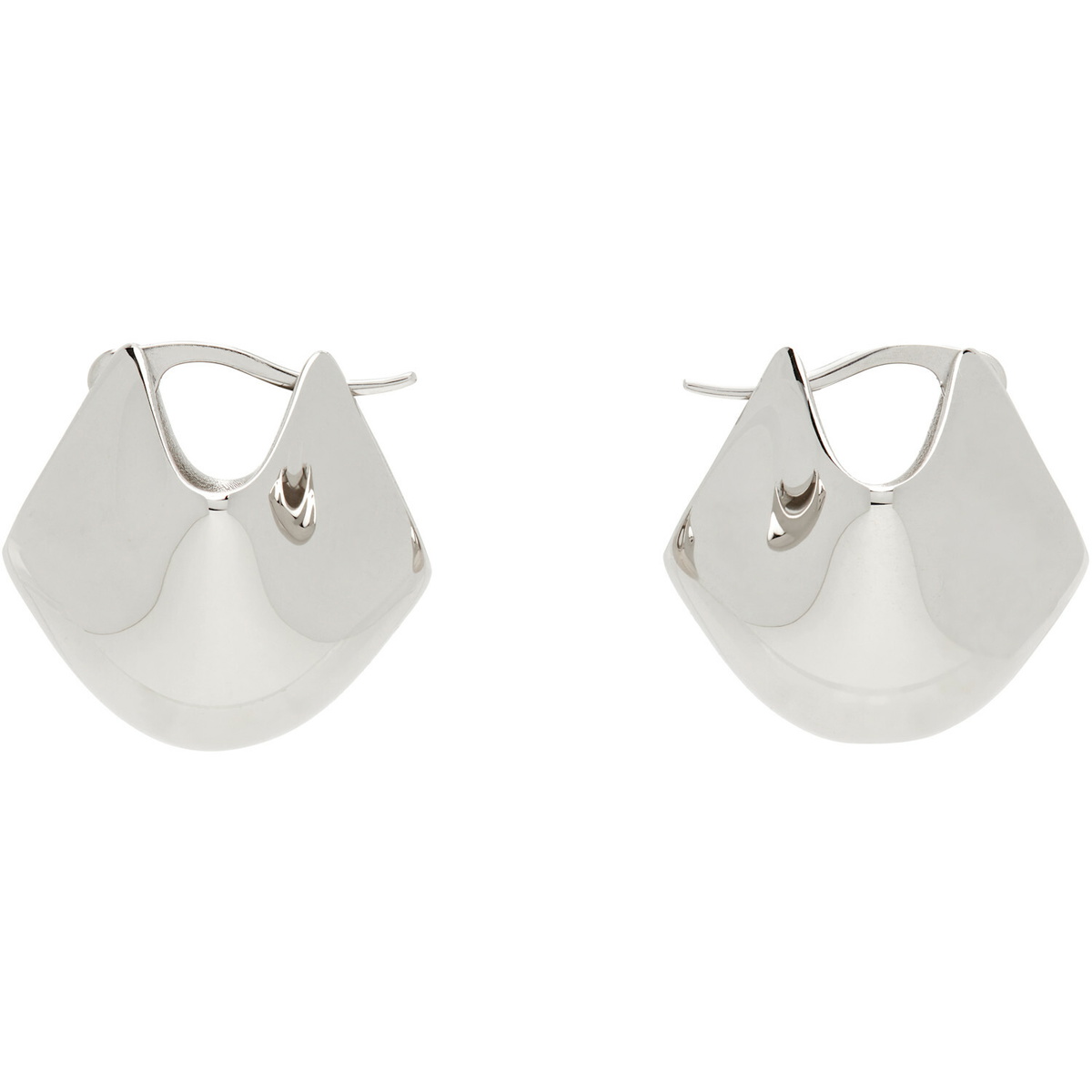 KHAITE Small Lotus Earrings