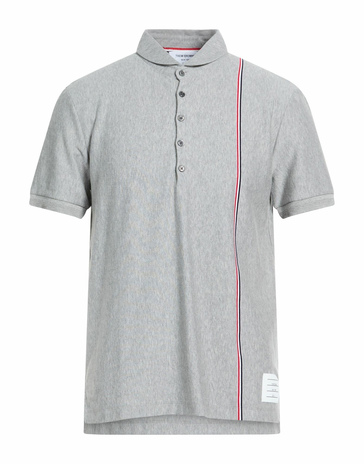 Thom Browne Mens Polo shirt in Grey