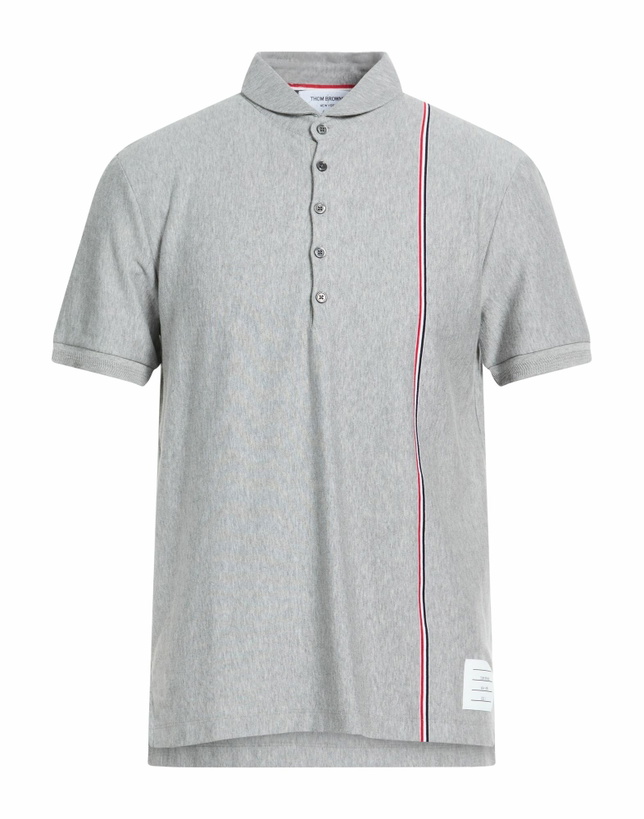 Photo: Thom Browne Mens Polo shirt in Grey