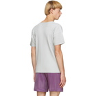 Homme Plisse Issey Miyake Grey Crewneck T-Shirt