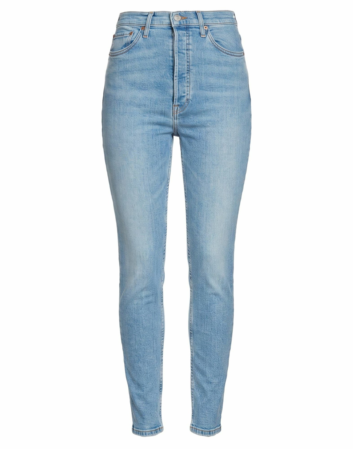 Re/done Womens Jeans in Blue