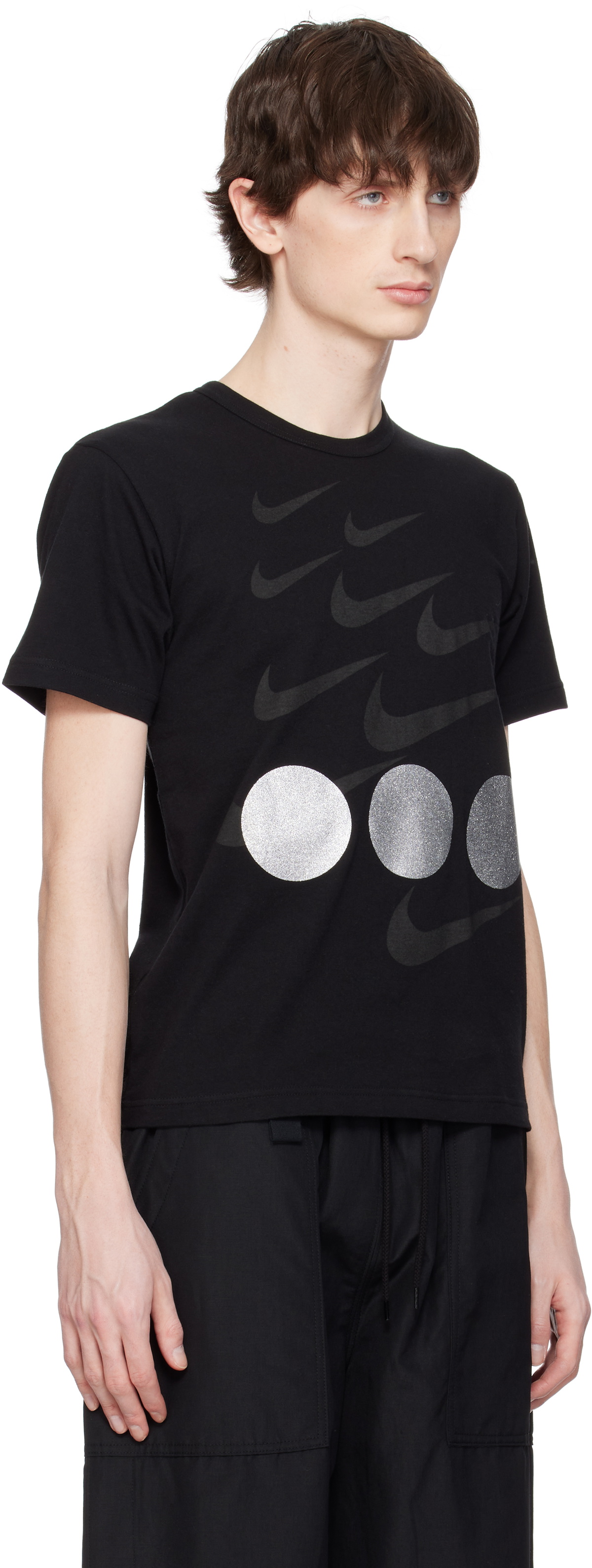 Black Comme des Garçons Black Nike Edition Regular Fit T-shirt