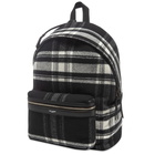 Saint Laurent Flannel Check City Backpack