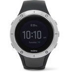 Suunto - Spartan Sport GPS Gunmetal-Tone and Silicone Watch - Black
