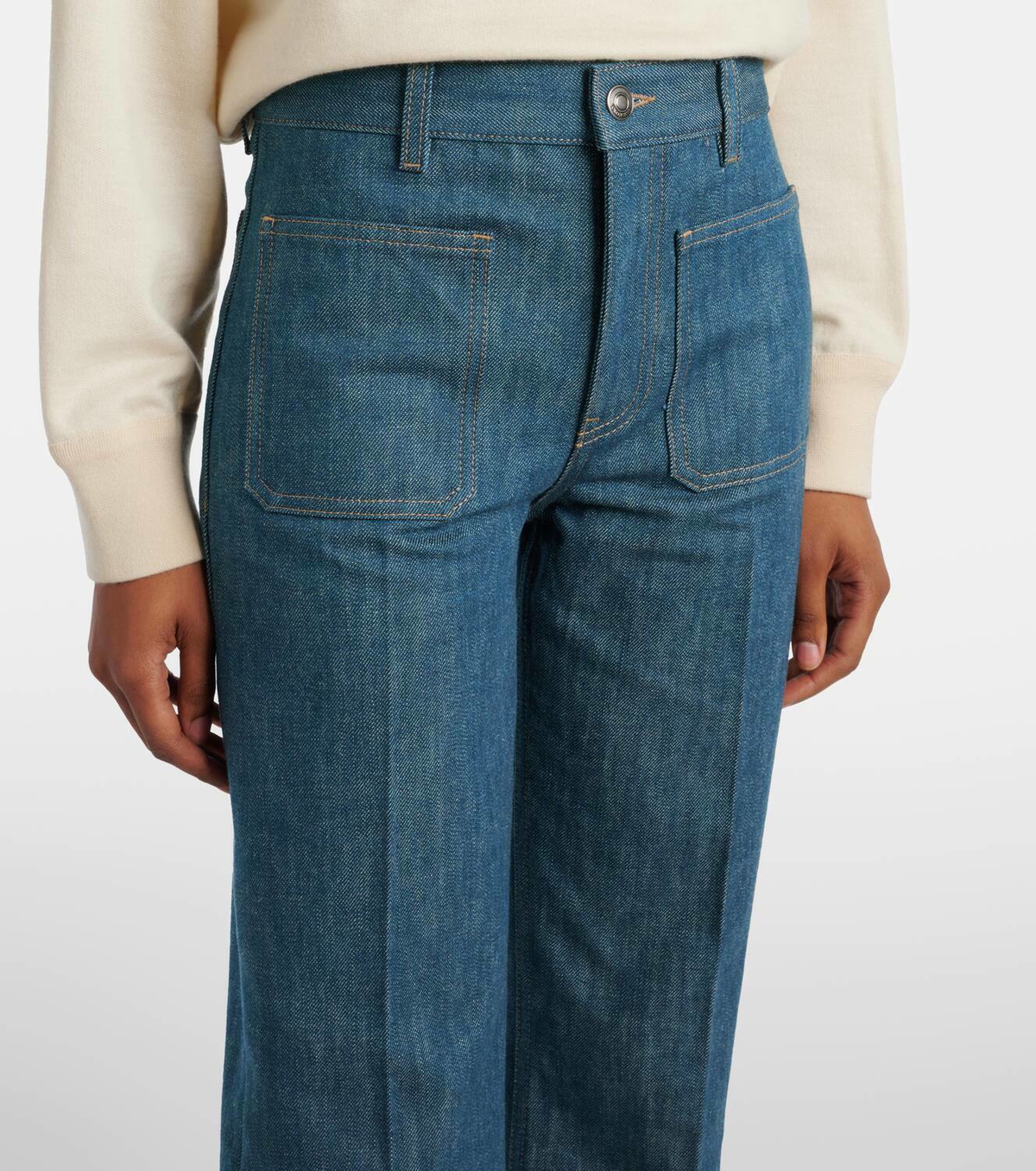 Loro Piana Lamark flared jeans