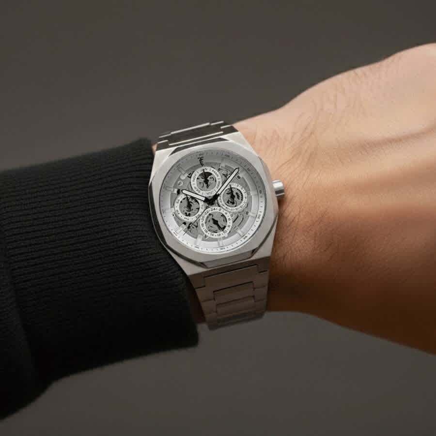 Thomas Earnshaw Drake Triple Calendar White Dial Mens Watch ES-8308-11