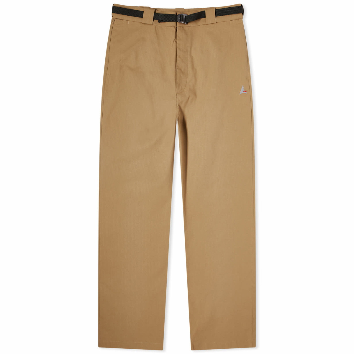 ROA Men's Oversized Chino Trousers in Brown ROA