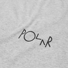 Polar Skate Co. Men's 3 Tone Fill Logo T-Shirt in Sport Grey