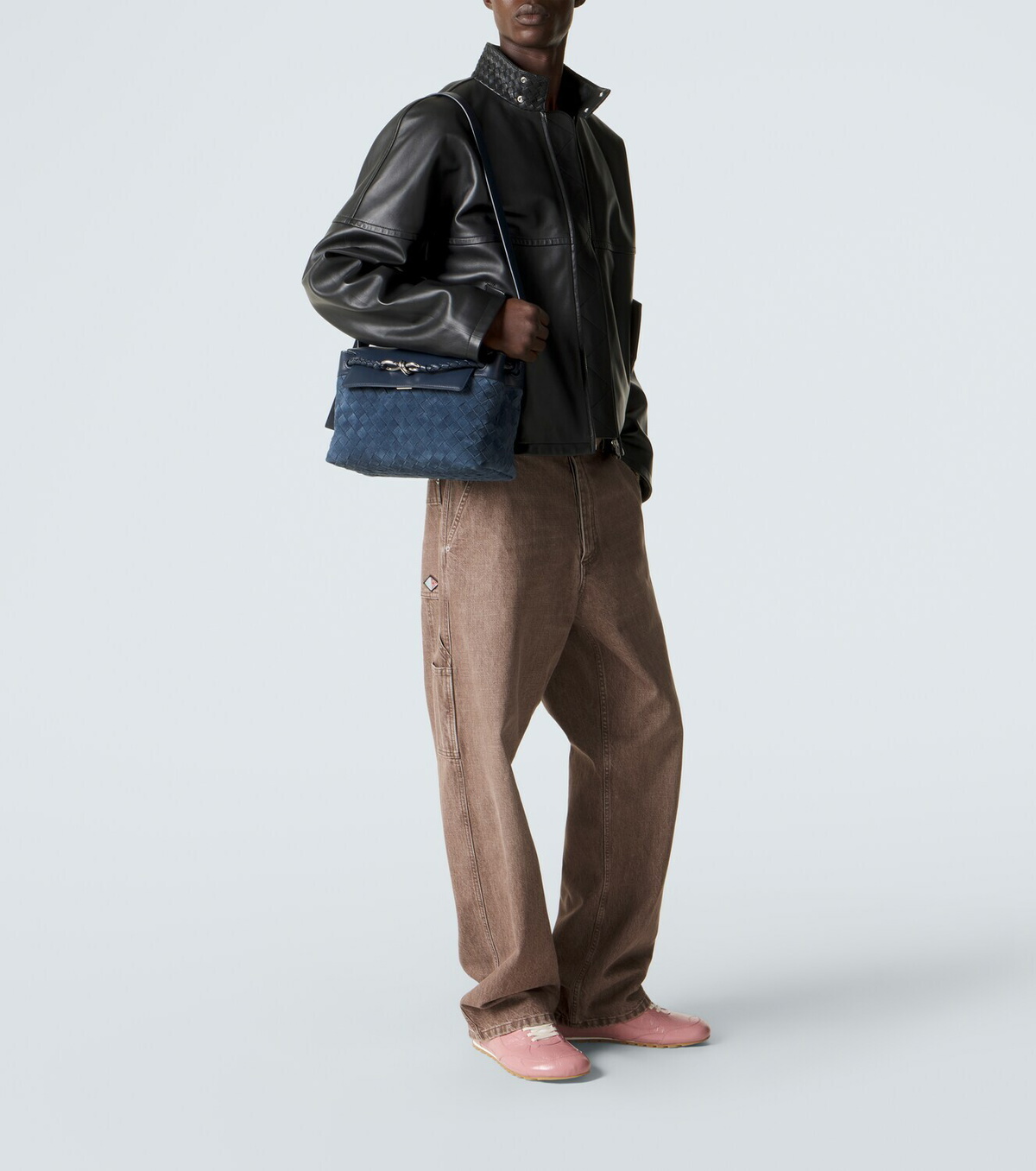Bottega Veneta Orbit Flash leather sneakers