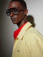 LOEWE - Aviator-Style Tortoiseshell Acetate Sunglasses