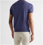CANALI - Cotton T-Shirt - Purple