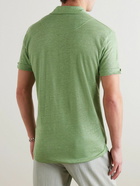 Orlebar Brown - Sebastian Linen-Jersey Polo Shirt - Green