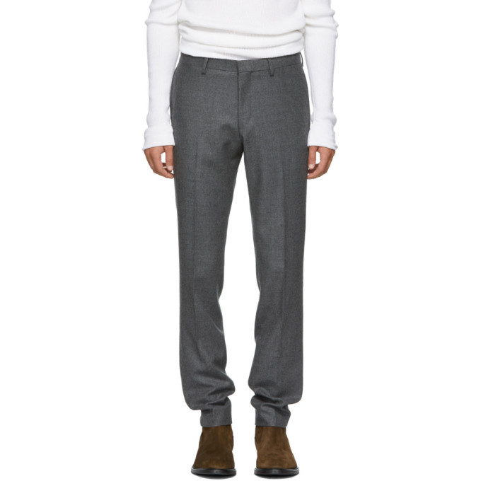 Tiger of Sweden Grey Toivo Trousers Tiger of Sweden