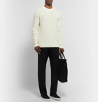 Theory - Davies Textured-Knit Linen-Blend Sweater - White