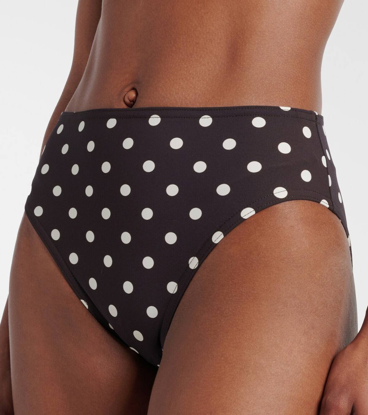 Karla Colletto Polka-dot bikini bottoms