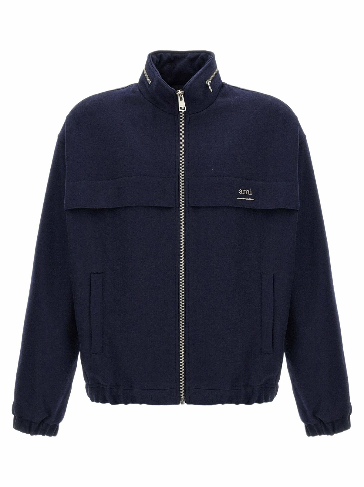 AMI Alexandre Mattiussi Brown Short Double Face Jacket AMI