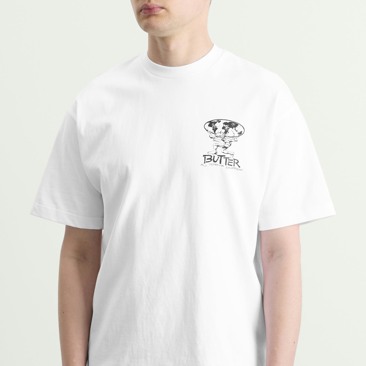 Butter Goods Men's Terrain T-Shirt in White