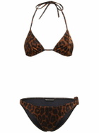 TOM FORD Printed Triangle Bikini Set