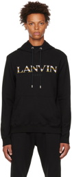 Lanvin Black Curb Hoodie