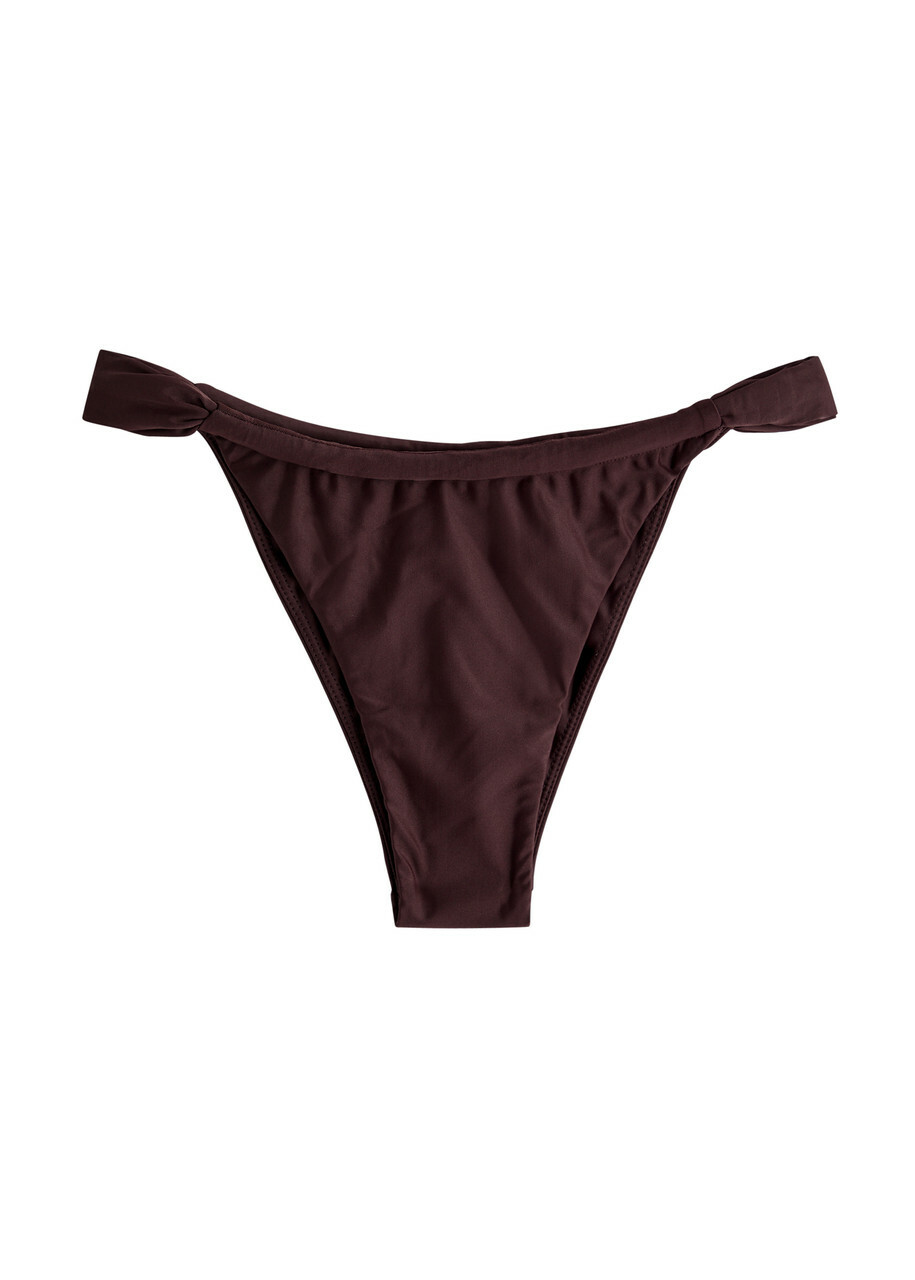 Faithfull The Brand Andez Bikini Briefs Brown