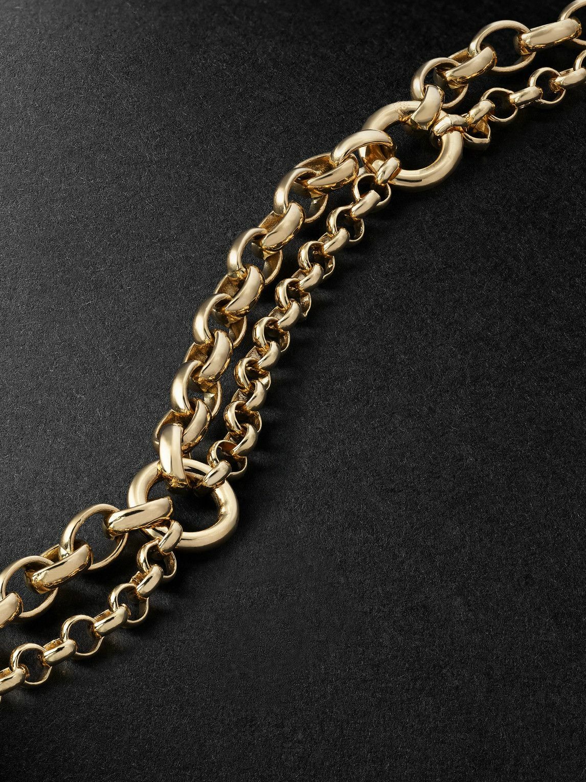Foundrae - Festoon 18-Karat Gold Chain Bracelet - Gold