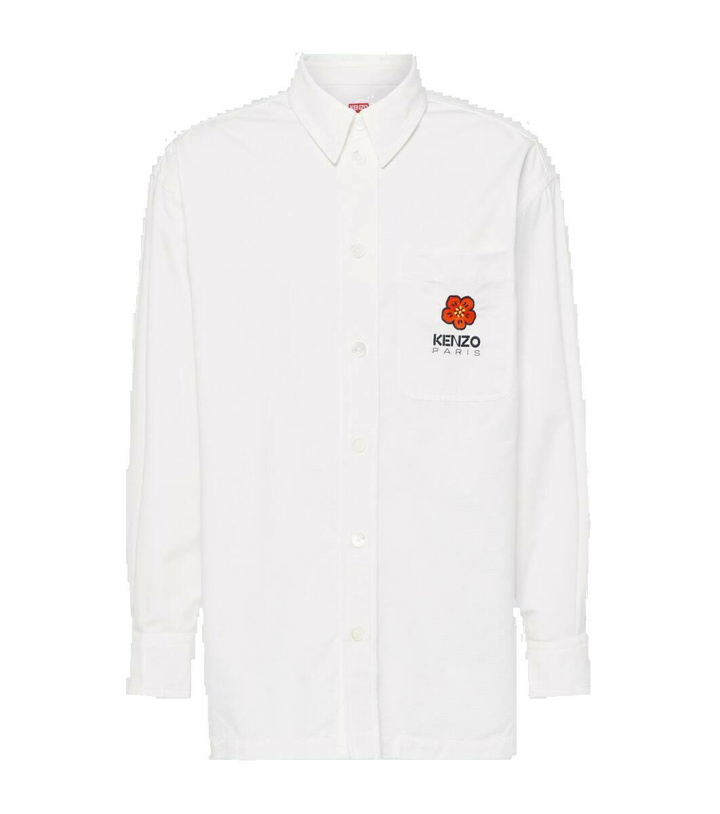 Photo: Kenzo Embroidered oversized cotton shirt