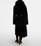 Altuzarra Geoff shearling wrap coat