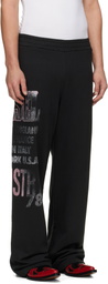 Diesel Black P-Ill Sweatpants