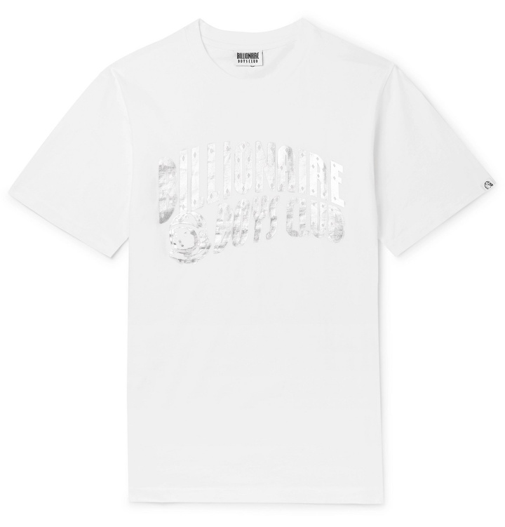 Photo: Billionaire Boys Club - Logo-Print Cotton-Jersey T-Shirt - White