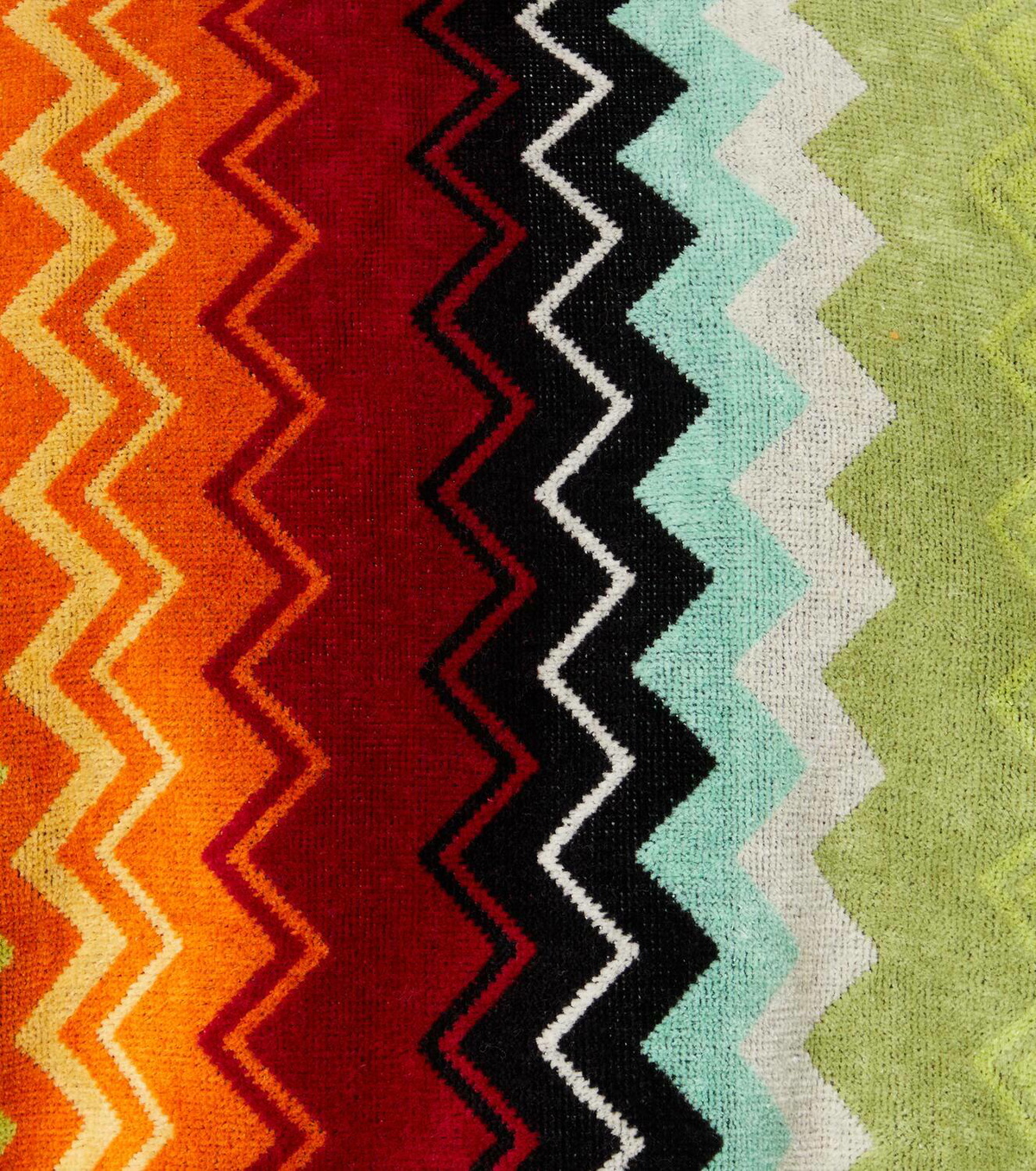 Missoni Giacomo Zigzag cotton terry bathrobe