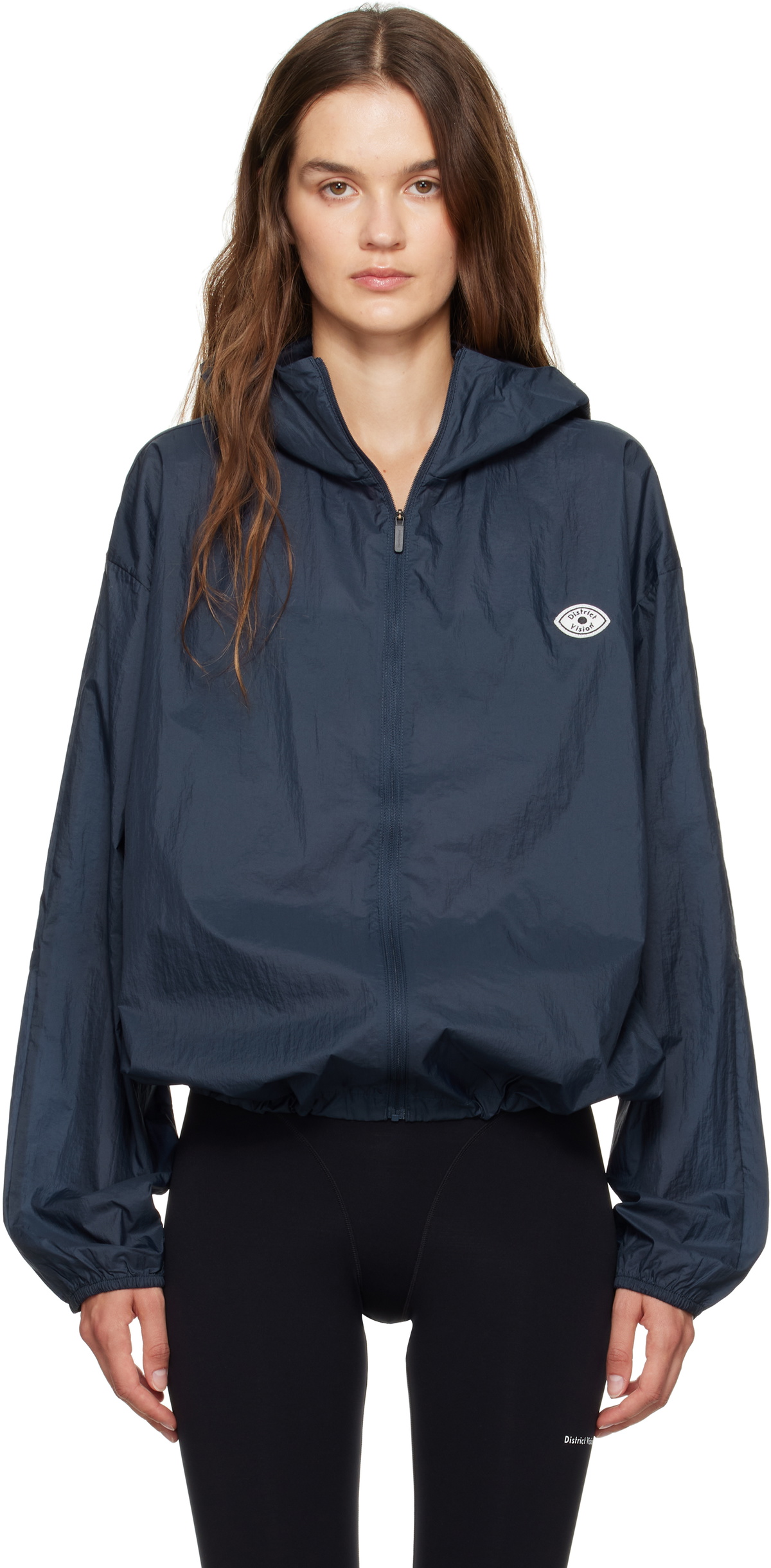 District Vision Navy Ultralight DWR Windbreaker Jacket