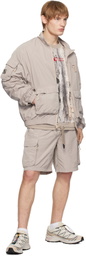 RCOS Taupe Cargo Track Jacket